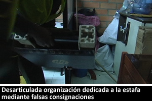 capturados estafadores