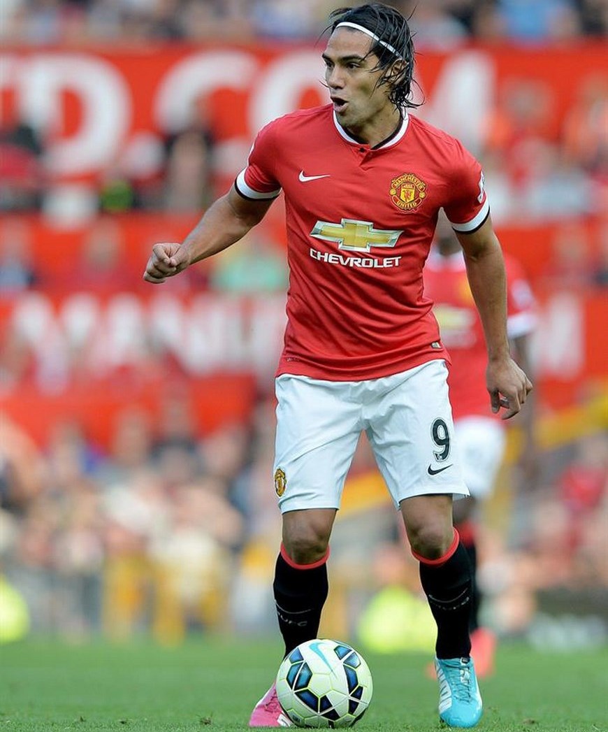 Resultado de imagen para falcao en el manchester united