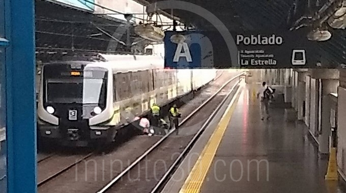 En Video El Percance Que Paralizo El Metro De Medellin Minuto30 Com